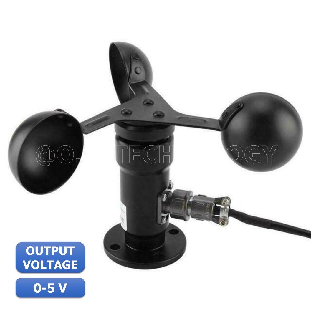 (1ชิ้น) NB136 เซนเซอร์วัดความเร็วลม แปลงเป็น แรงดัน 0-5V Wind Speed Sensor Voltage Output 0-5V