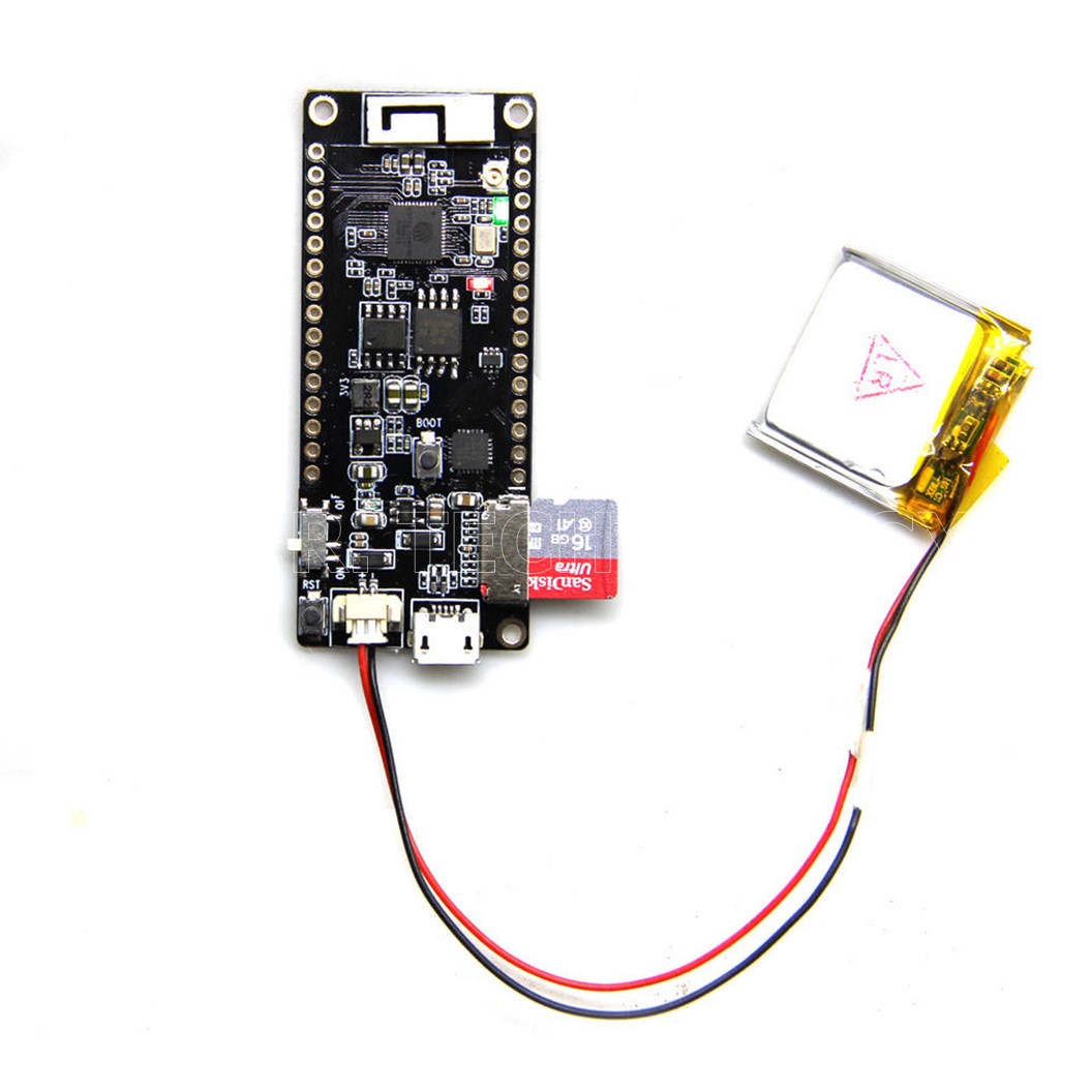 (1ชิ้น) AA713 บอร์ด ESP32 รุ่น Unsoldered TTGO T8 V1.7 ESP32 8MB PSRAM TF CARD 3D ANTENNA WiFi & Bluetooth ESP32- WROVER Micropython 16MB FLASH