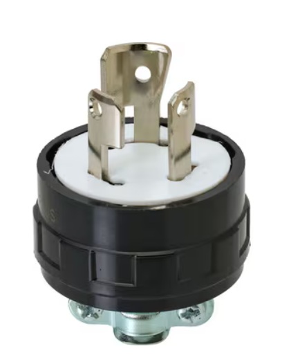 MH2572 MEIKOSHA ปลั๊ก 2P+E 125V 15A Hook plug ground 2P+E