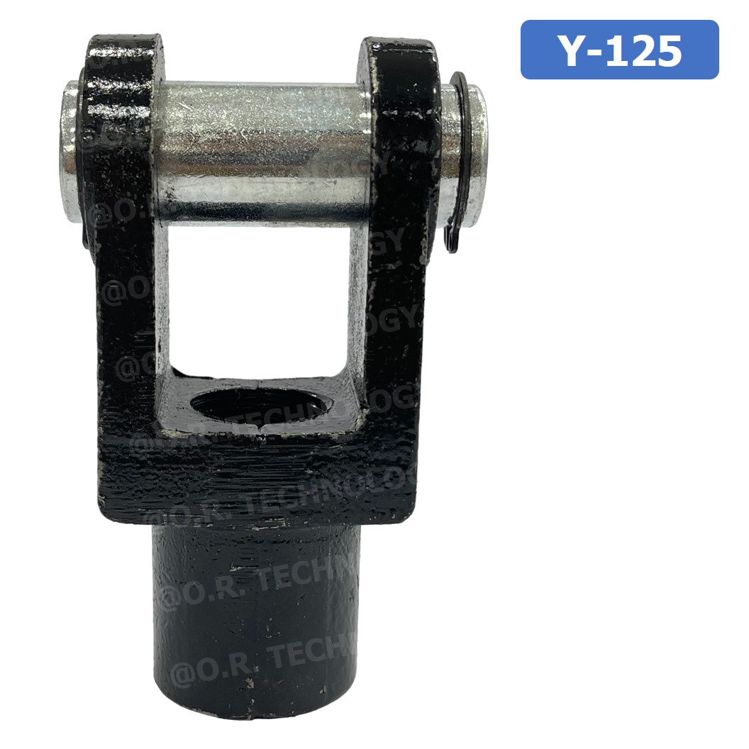 (1ชิ้น) Y-125 ตัวยึดแกนกระบอกลม ตัว Y Support Y-Joint Air Cylinder สำหรับกระบอกลม SC125 ขายึดกระบอกลม ขายึด ตัวยึด กระบอกลม