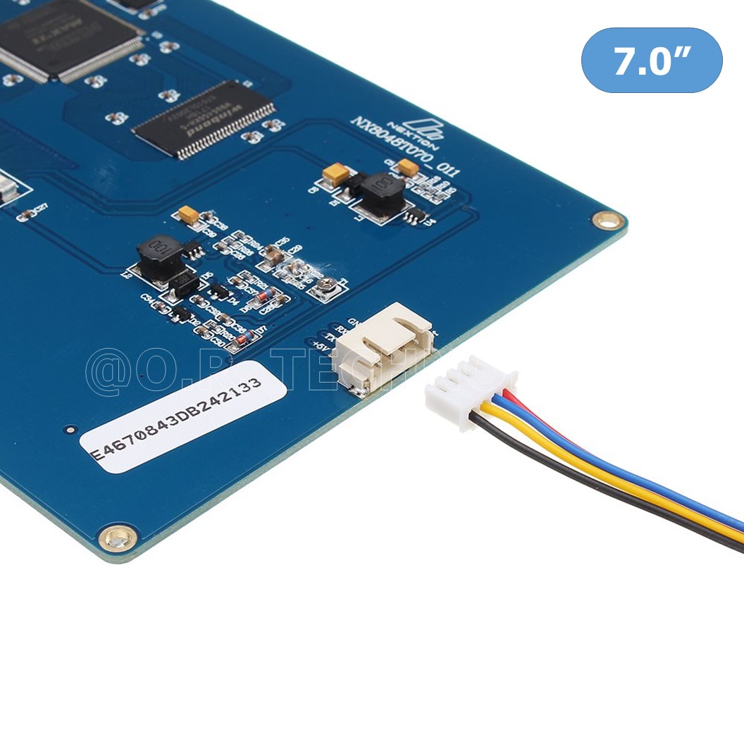 (1ชิ้น) AA298 จอแสดงผล แบบสัมผัส Nextion NX8048T070 ขนาด 7 นิ้ว Resistive Touch Screen Man-machine interface HMI kernel