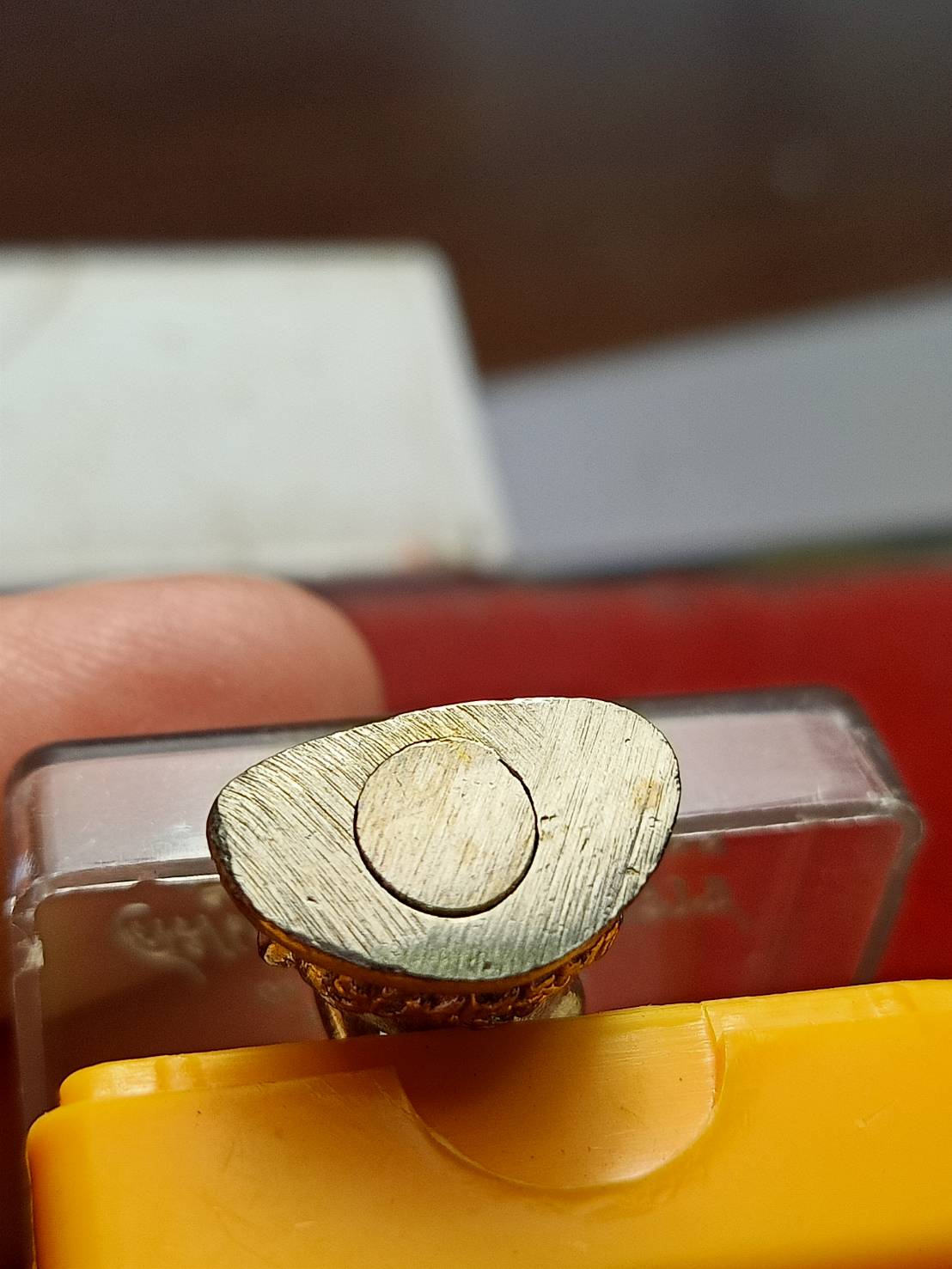 พระกริ่งไพรีพินาศ วัดบวรนิเวศวิหาร กทม. ปี 2538 พร้อมกล่อง (SKU-13277)