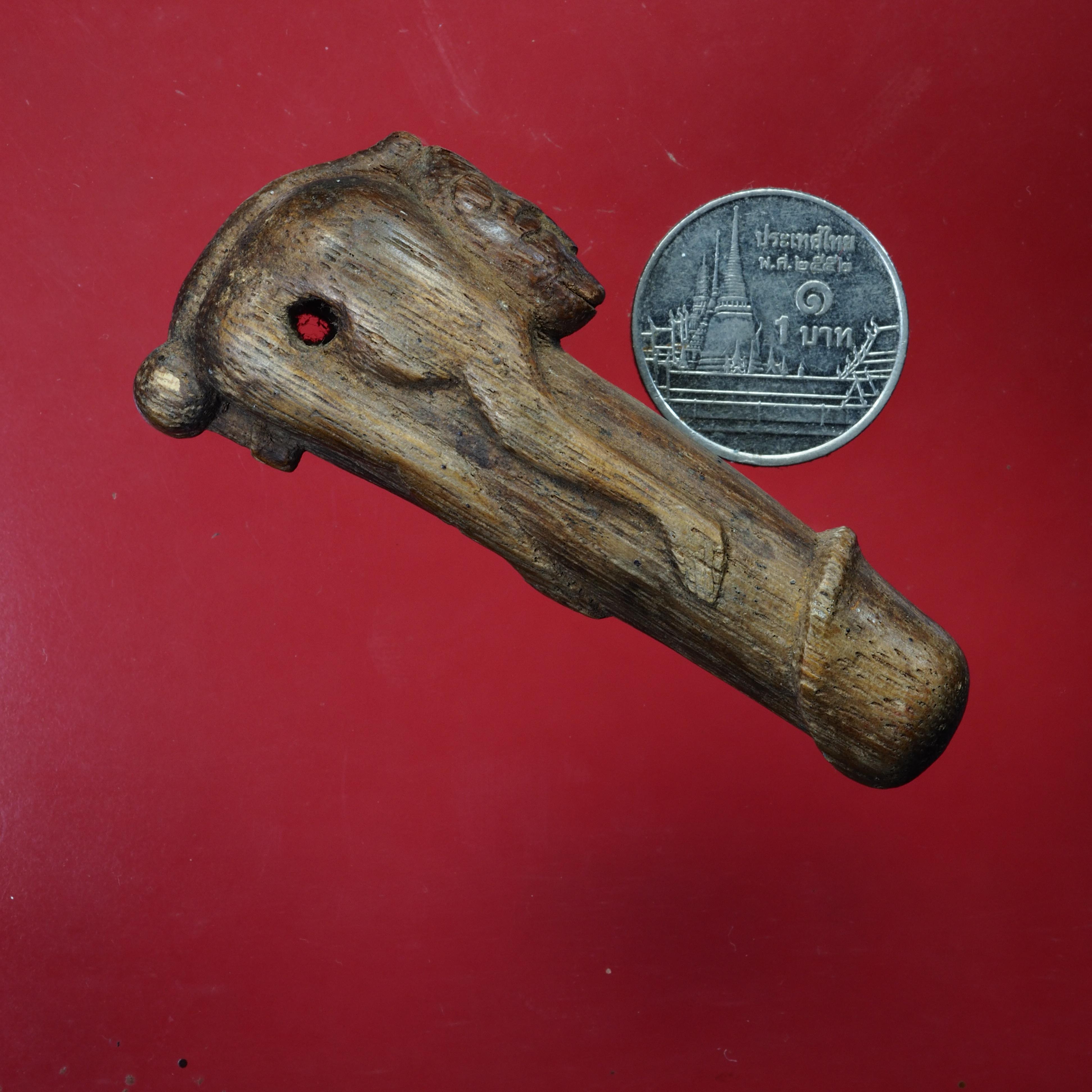 *30225 ลิงเกาะหลัก ไม้แกะเก่า ไม่ทราบที่ 12