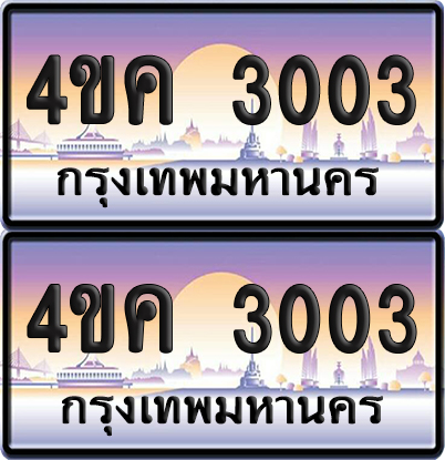ทะเบียน 3003 ป้ายประมูล 4ขค 3003 พร้อมส่งมอบ (6)