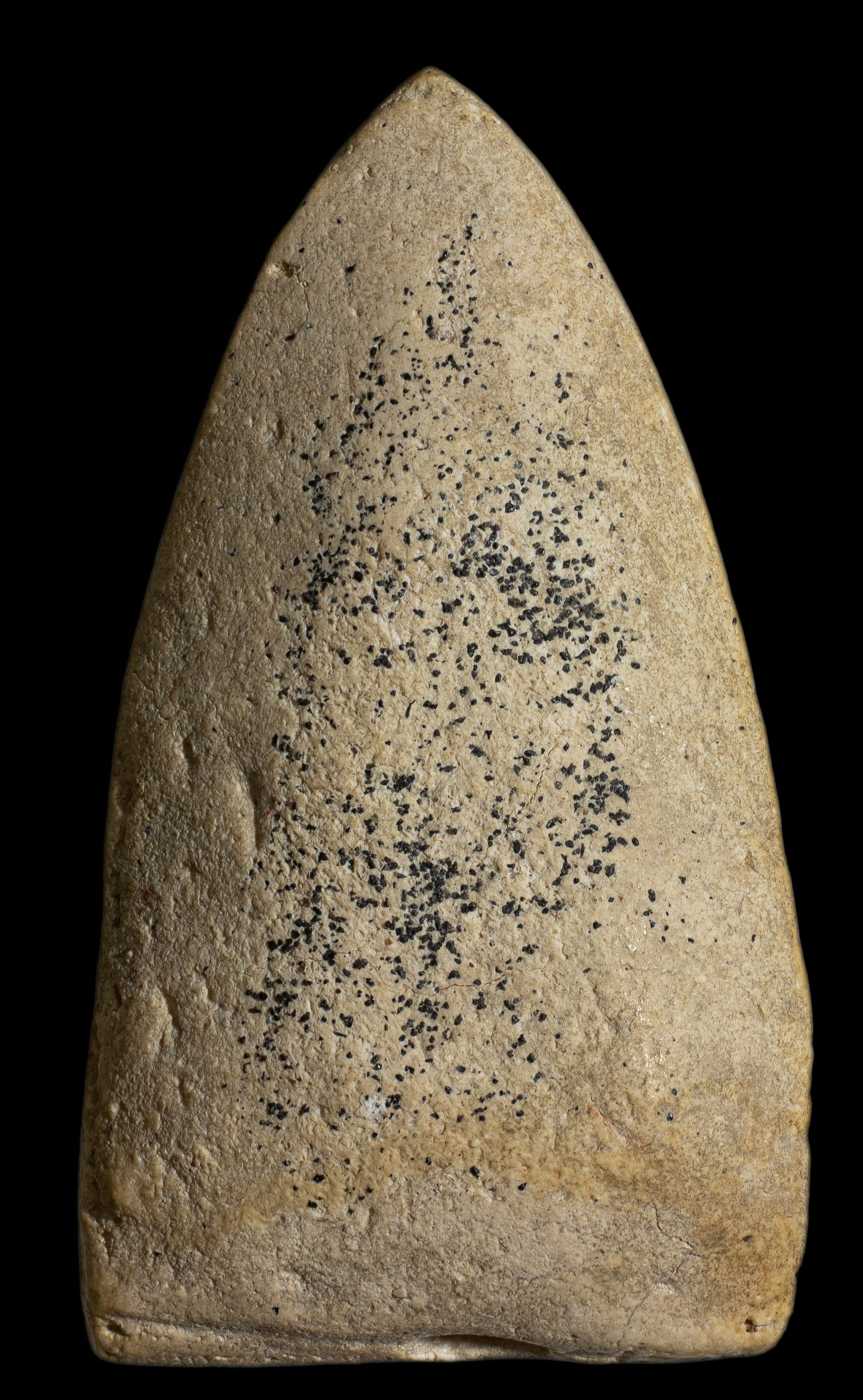 พระหลวงปู่ทวดวัดประสาทบุญญาวาส พิมพ์ใหญ่ ปลายแหลม เนื้อขาว ปี 2506