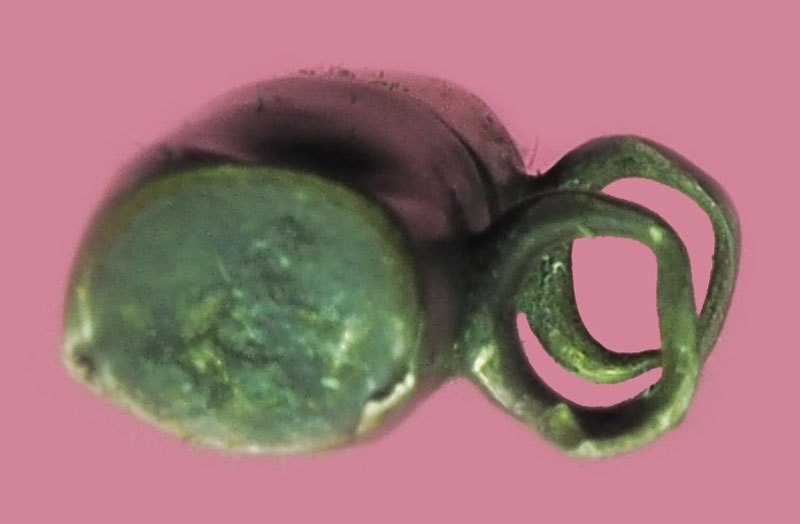 *38920 ปลอกตะกรุดเงินโบราณ เก่าไม่ทราบที่และปีสร้าง 12