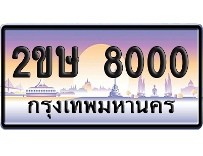 ทะเบียน 8000 เลขพัน 2ขษ 8000 ป้ายประมูล (1)