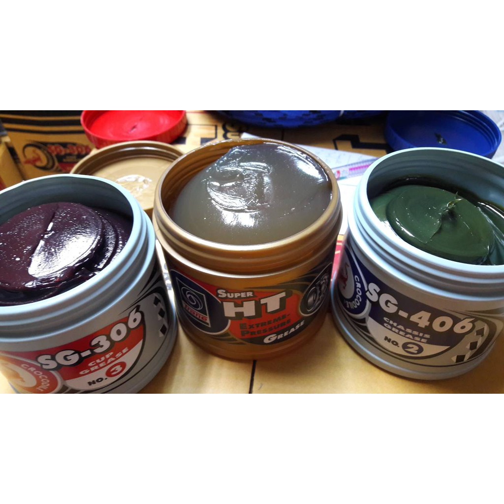 จารบี ตราจระเข้ รุ่น SG-306 #3 (งานทั่วไป) เนื้อจาระบีสีแดง(ราคารวมแวท) ขนาด 0.5 กก.