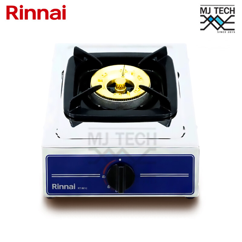 RINNAI เตาแก๊สหัวเดี่ยวแบบตั้งโต๊ะ บอดี้สแตนเลส เตาแก๊ส รุ่น RT-901C
