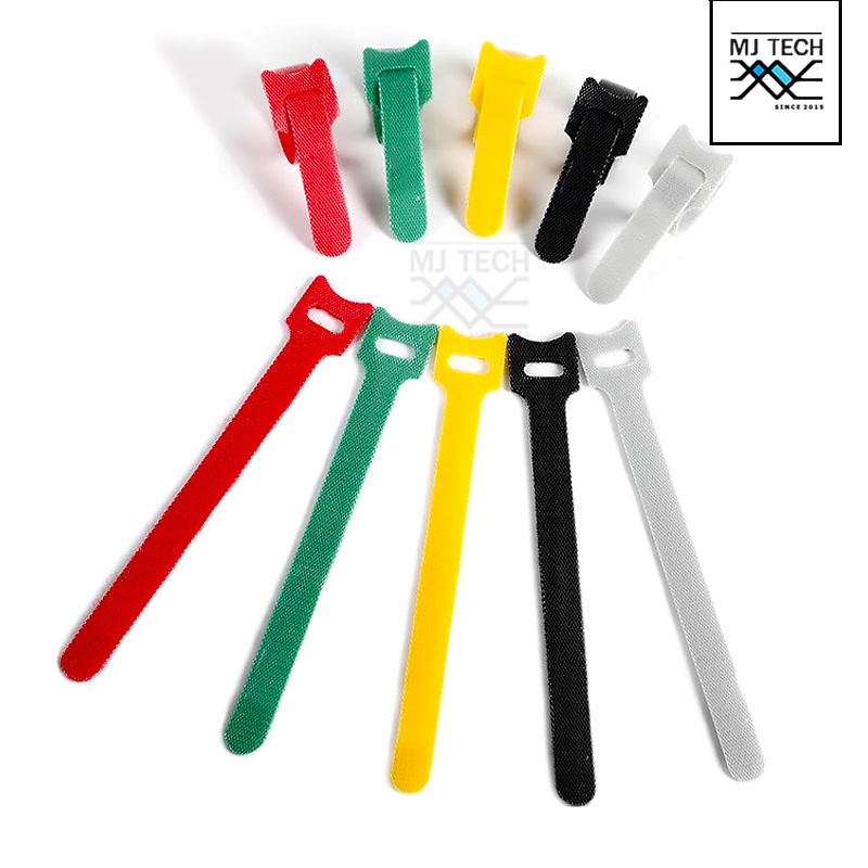 Magic Tape สายรัดอเนกประสงค์ เมจิคเทป เทปตีนตุ๊กแก สำหรับจัดระเบียบสายไฟ สายชาร์จ สายหูฟัง และสายอุปกรณ์