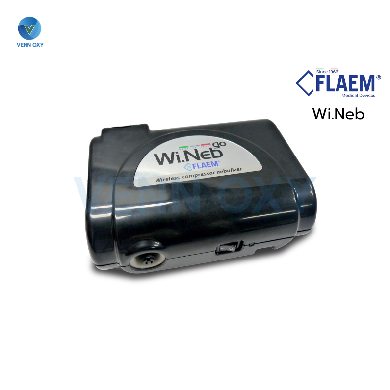 เครื่องพ่นละอองยา FLAEM แบบพกพา รุ่น Wi.Neb go