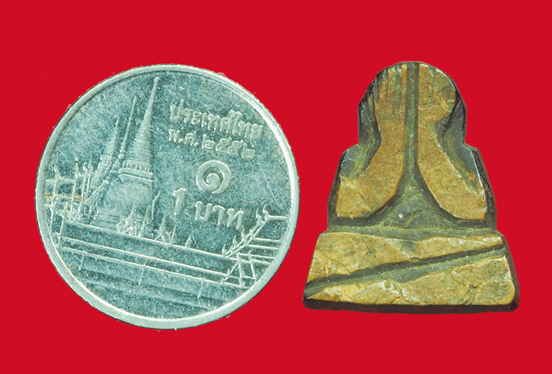 *32768 พระปิดตากระลาแกะ หลังจาร เก่า ไม่ทราบที่และปีสร้าง 6