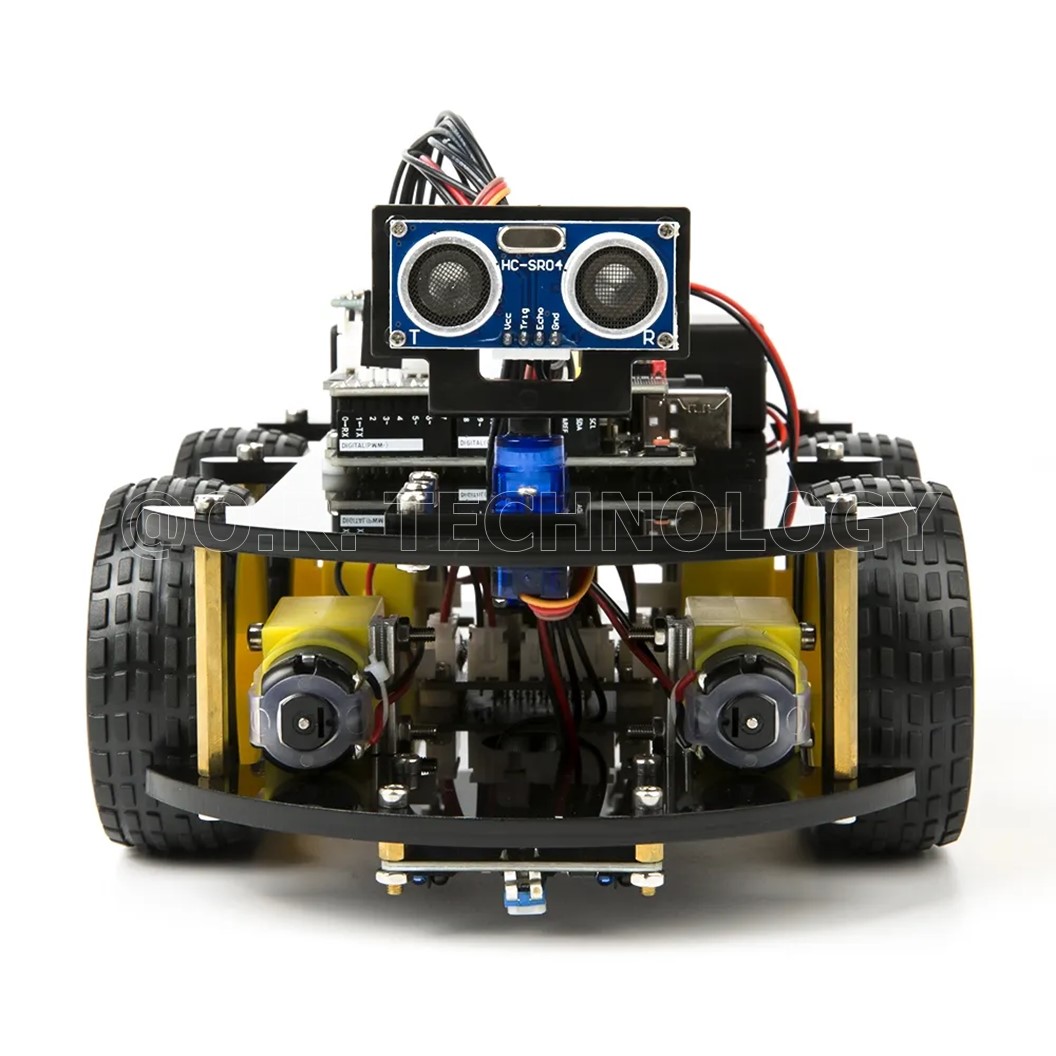 (1ชิ้น) AD118 ชุดส่งเสริมการเรียนรู้ Smart Robot Car Kit KUONGSHUN Arduino UNO ชุดประกอบรถ รถวิ่งตามเส้น รถหลบสิ่งกีดขวาง