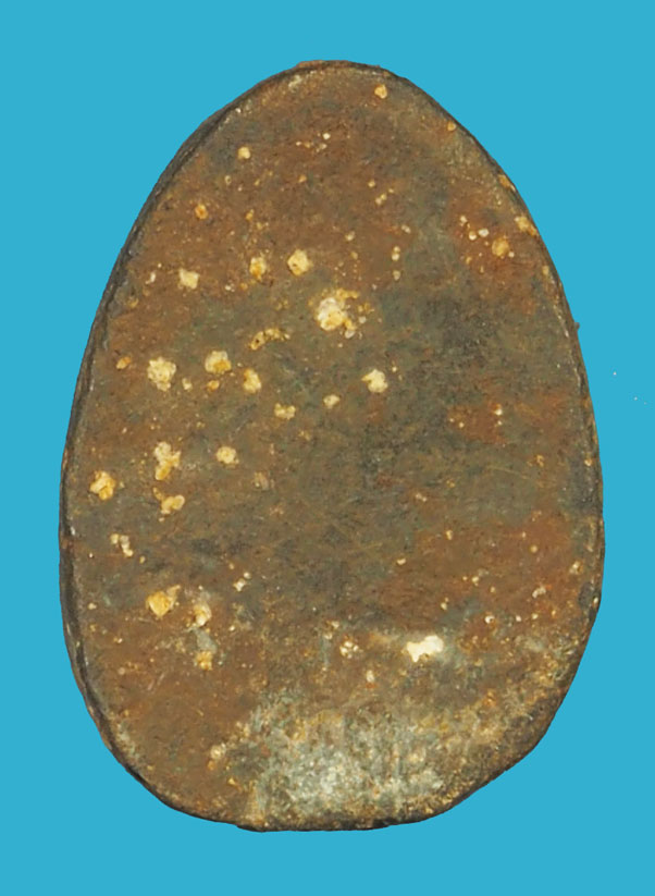 *35780 พระปางสมาธิ กรุวัดกลาง สมุทรปราการ เนื้อชินตะกั่วสนิมแดง 77