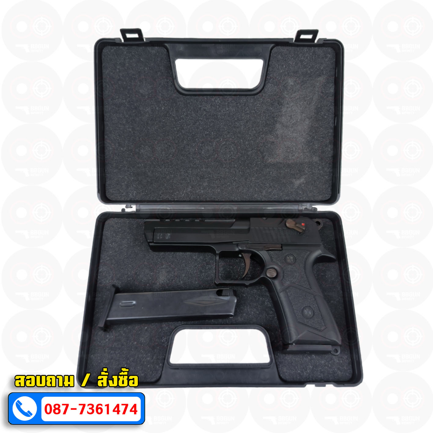 แบลงค์กัน NIKSAN NKS-44 Auto (DESERT EAGLE) BLANKGUN (ได้ 2 แม็กกาซีน)