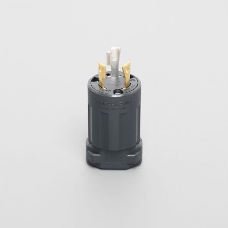 3242N-L8 AMERICAN DENKI ปลั๊กตัวผู้ขาล็อก 3P(3P,3W GND) 20A 480V