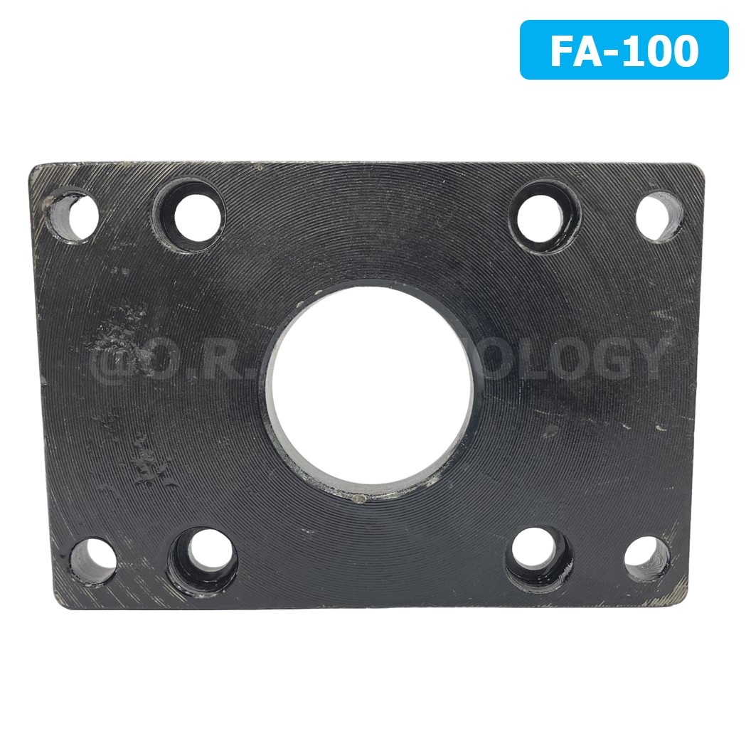 (1ชิ้น) FA-100 ตัวยึดกระบอกลม ชนิดหน้าแปลน Support Air Cylinder หน้าแปลน หน้า/หลัง กระบอกลม ขายึดกระบอกลม ขายึด ตัวยึด FA