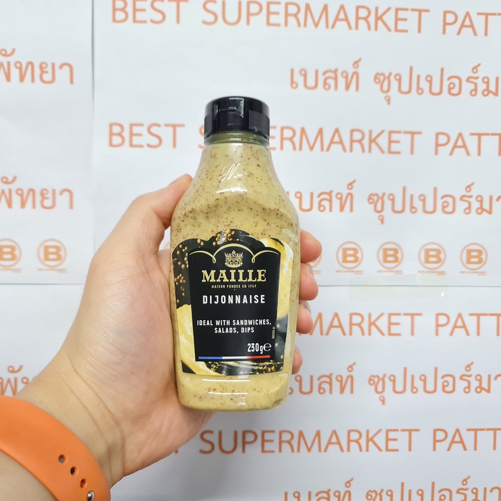 มายด์ ดิจองเนส มัสตาร์ด 230 กรัม Maille Dijonnaise 230 g.