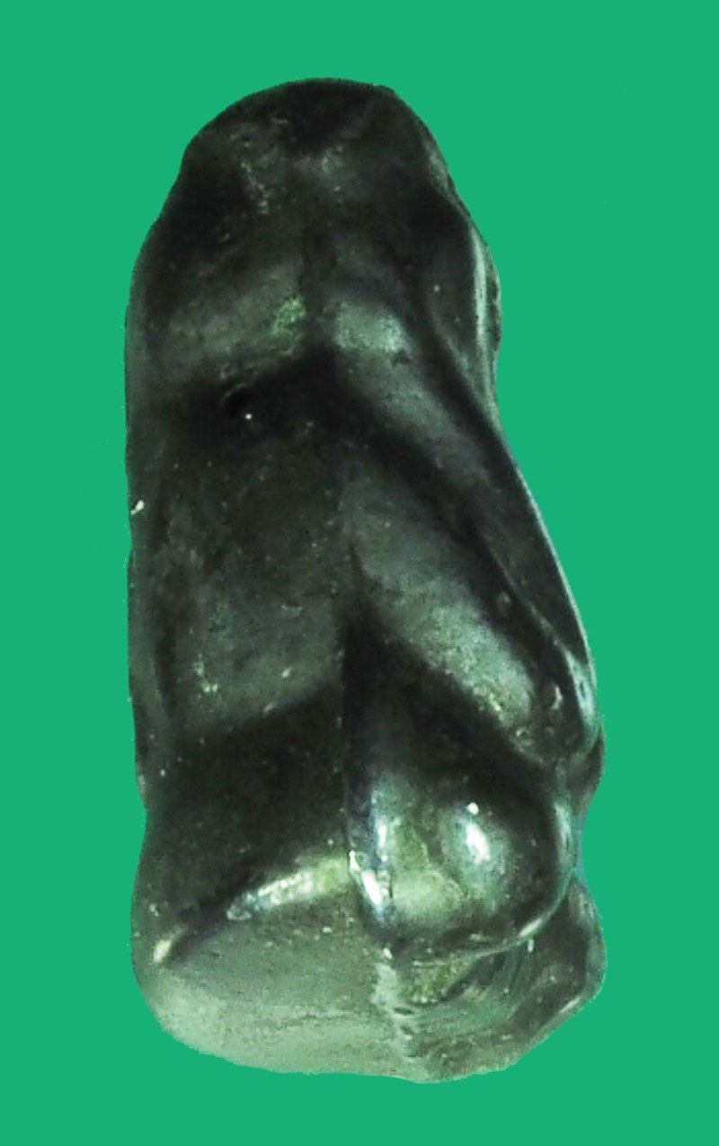 ขายแล้ว*39582 พระปิดตาหลังยันต์เฑาะ หลวงปู่ใจ วัดท่าเสด็จ สมุทธสาคร ปี 2472 เนื้อเมฆพัด 6