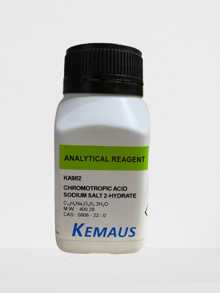 CHROMOTROPIC ACID SODIUM SALT AR KemAus 25 GM KA982
