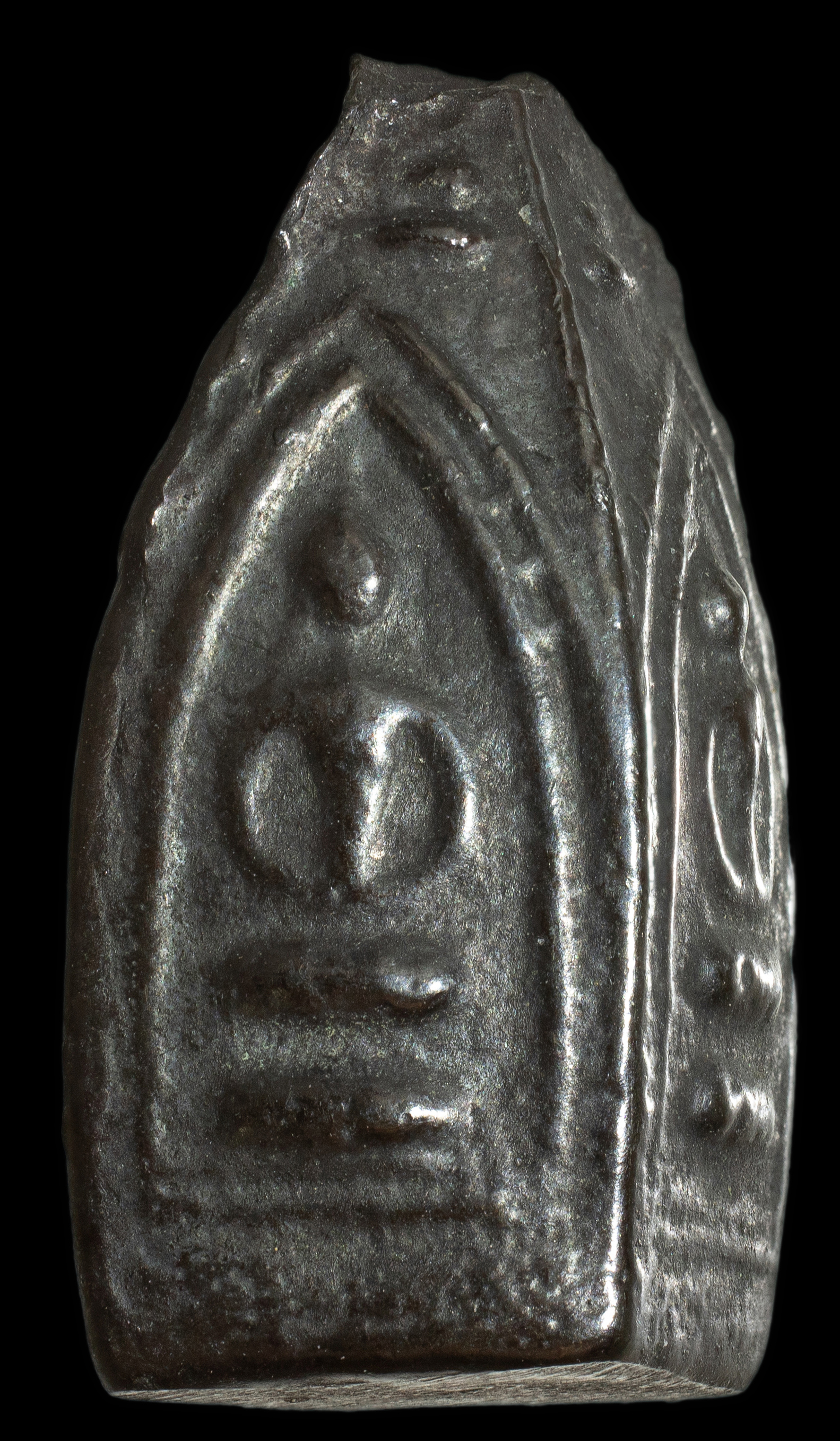 พระพรหม 4 หน้า หลวงพ่ออี๋ วัดสัตหีบ เนื้อเมฆพัตร ปี 2484