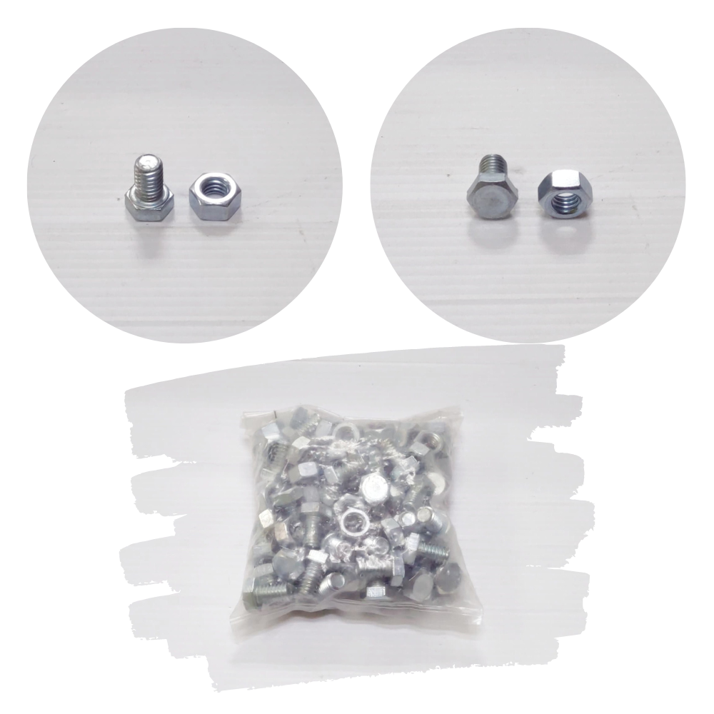 น็อตเหล็กฉาก แผ่นมุมฉากยึดเหล็กฉากรู (ราคารวมแวท) ชั้นวางของ อุปกรณ์ทำชั้นเหล็กฉาก ประกอบเหล็กฉากเจาะรู