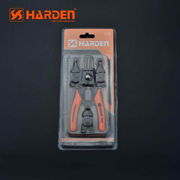 HardenChrome Vanadium Circlip Plier Set 5PCS คีม ถ่างแหวน ขนาด 4.5 นิ้ว รุ่น 560501