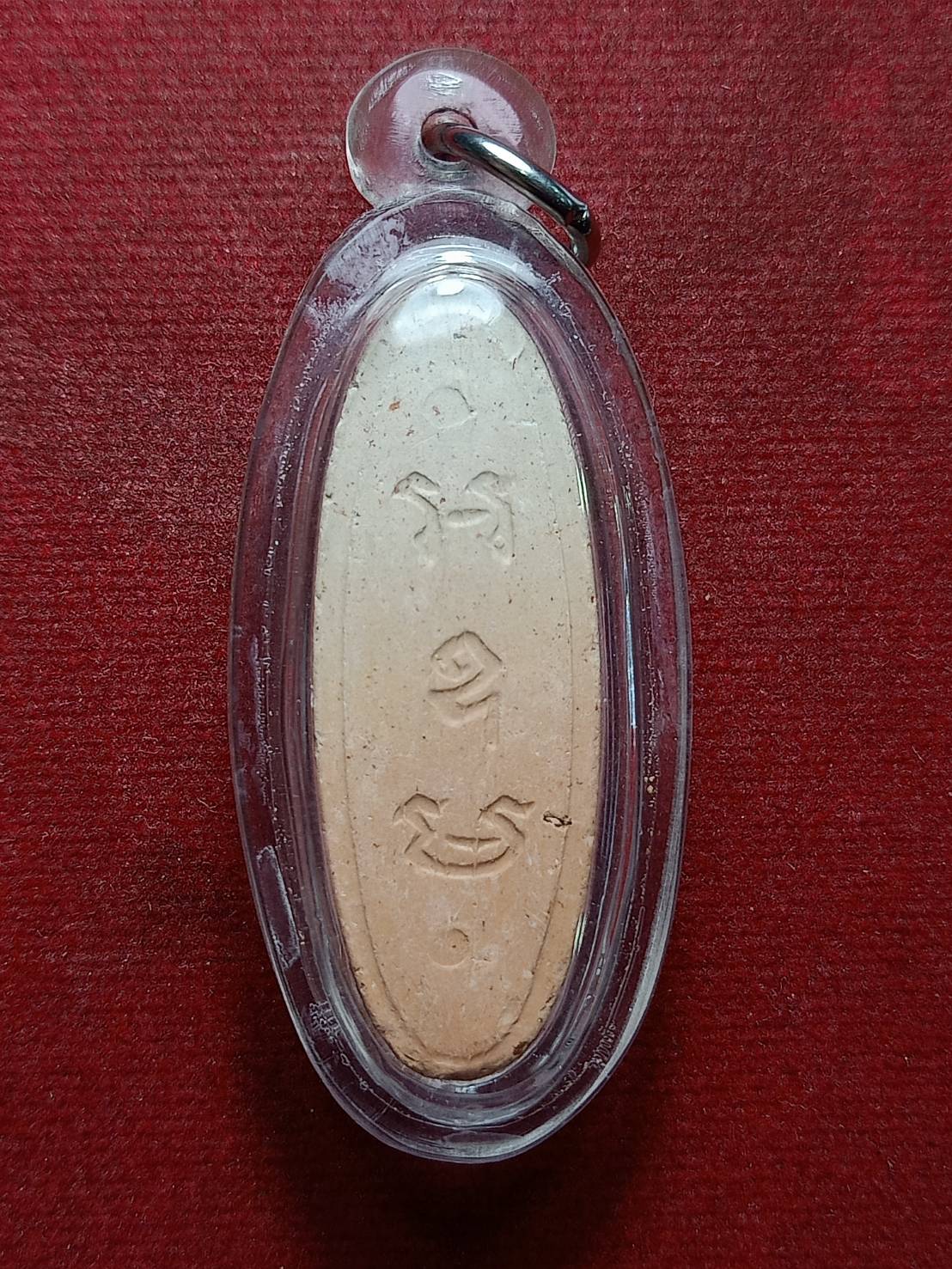 พระพุทธ 25 ศตวรรษ เนื้อดินทูโทน บล็อก 4 จุด ปี 2500 กทม. (SKU-08444)