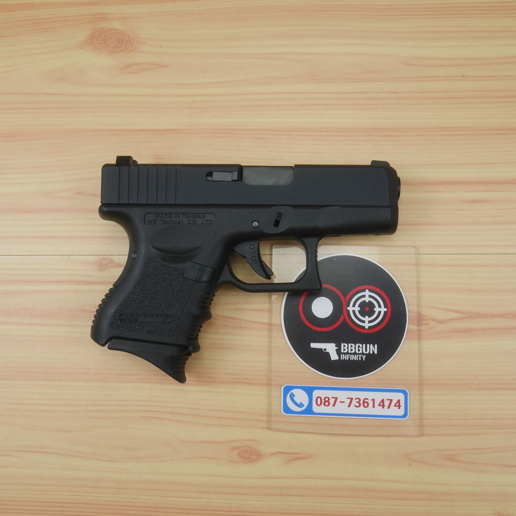 ปืนบีบีกันอัดแก๊ส WE G26 Gen3 GBB (Black) (Full Auto)