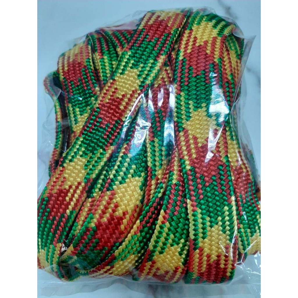 เชือกแบนรัดมอเตอร์ไซค์ 3/4" ยาว 10 เมตร (ราคารวมแวท)(ขาย 1 เส้น) เชือกมัดของ คละสี {2402107915}