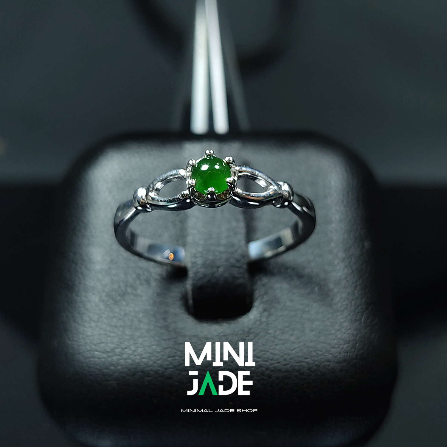 แหวนหยก jadeite เนื้อแก้วใส