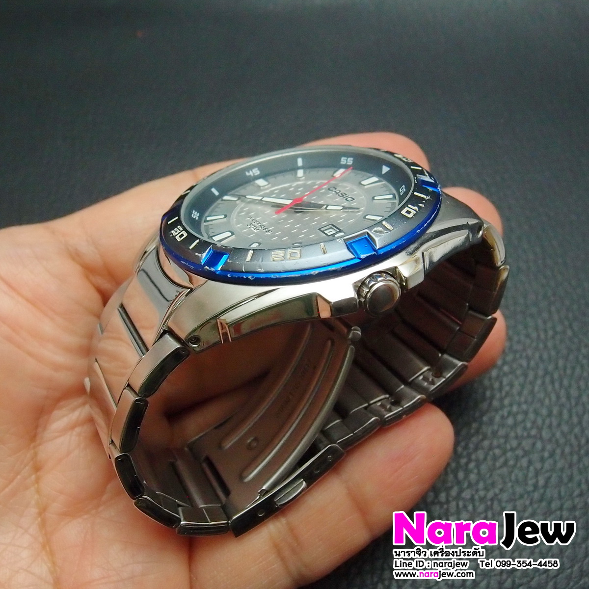 นาฬิกา Casio รุ่น MTP-1306 นาฬิกาหลุดจำนำ **เรือนนี้ข้อมือ 15.5 ซม**