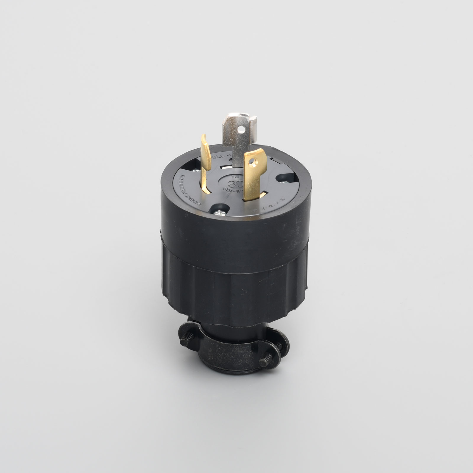 3362R AMERICAN DENKI ปลั๊กตัวผู้ขาล็อก 3P(3P,3W GND) 30A 600V