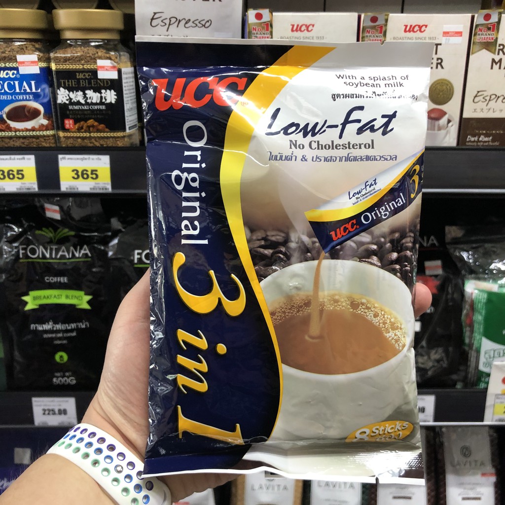 ยูซีซี กาแฟปรุงสำเร็จ ชนิดผง ออริจินัล 18 กรัม x 8 ซอง UCC Original Instant Coffee 18 g. x 8 Sachets 8858757300025