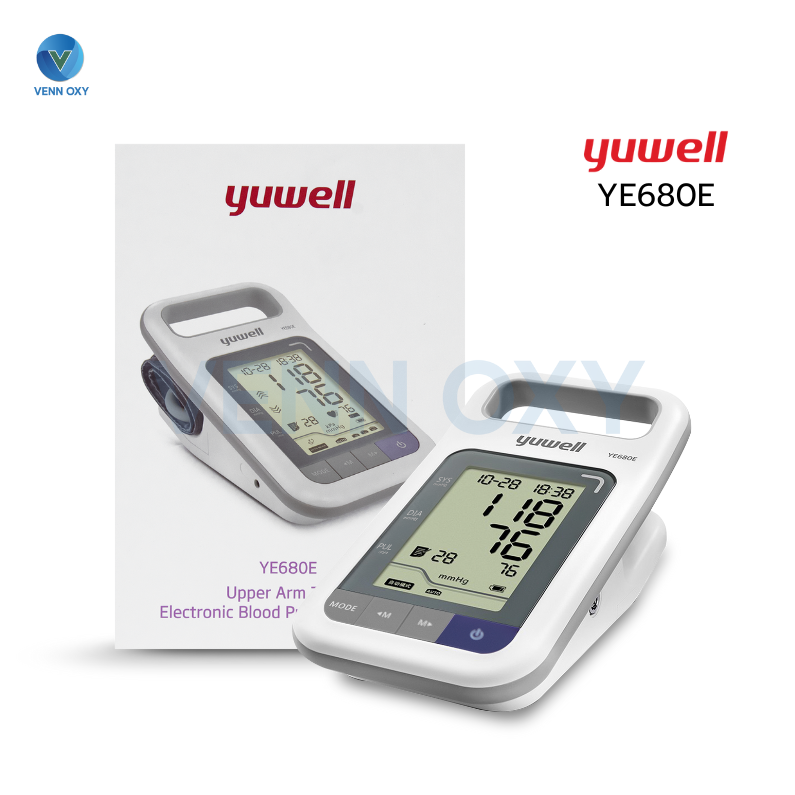 เครื่องวัดความดัน ยี่ห้อ Yuwell รุ่น YE680E