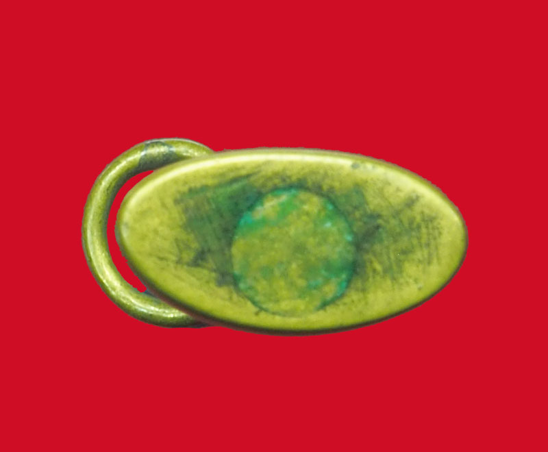 *32366 พระกริ่งหลวงพ่อโต วัดบางพลี สมุทรปราการ เนื้อทองเหลือง ห่วงเชื่อมเก่า 77