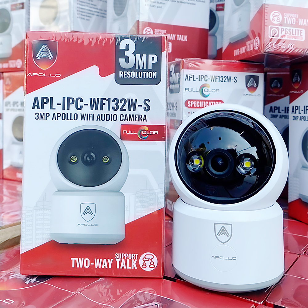 กล้อง Wi-Fi ใร้สาย Apollo APL-IPC-WF132W-S 3MP