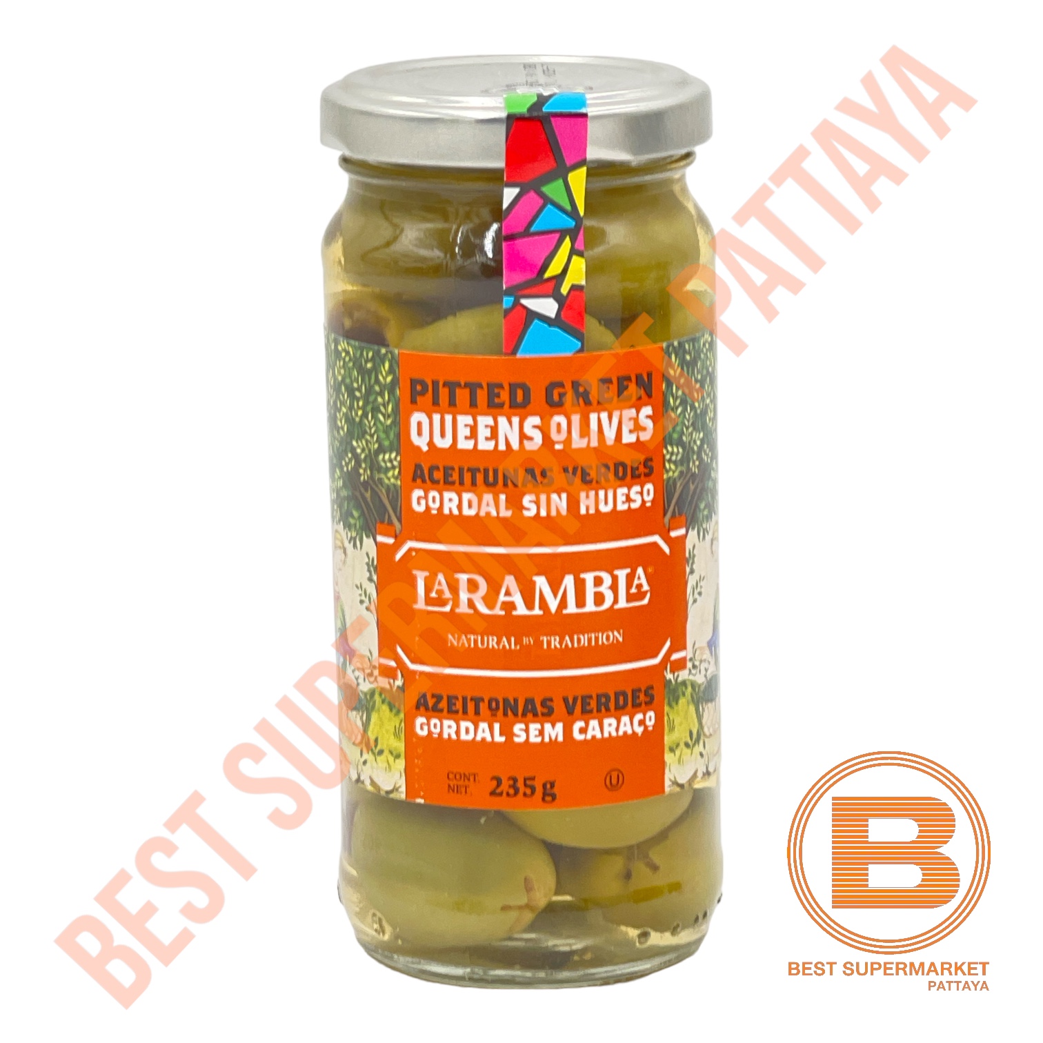 ลาแรมบลา มะกอก 235 กรัม La Rambla Olives 235 g.