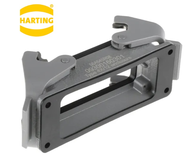 09300160301 HARTING Bulkhead hosing 16P 2Lever ,Han B Heavy Duty Power Connector