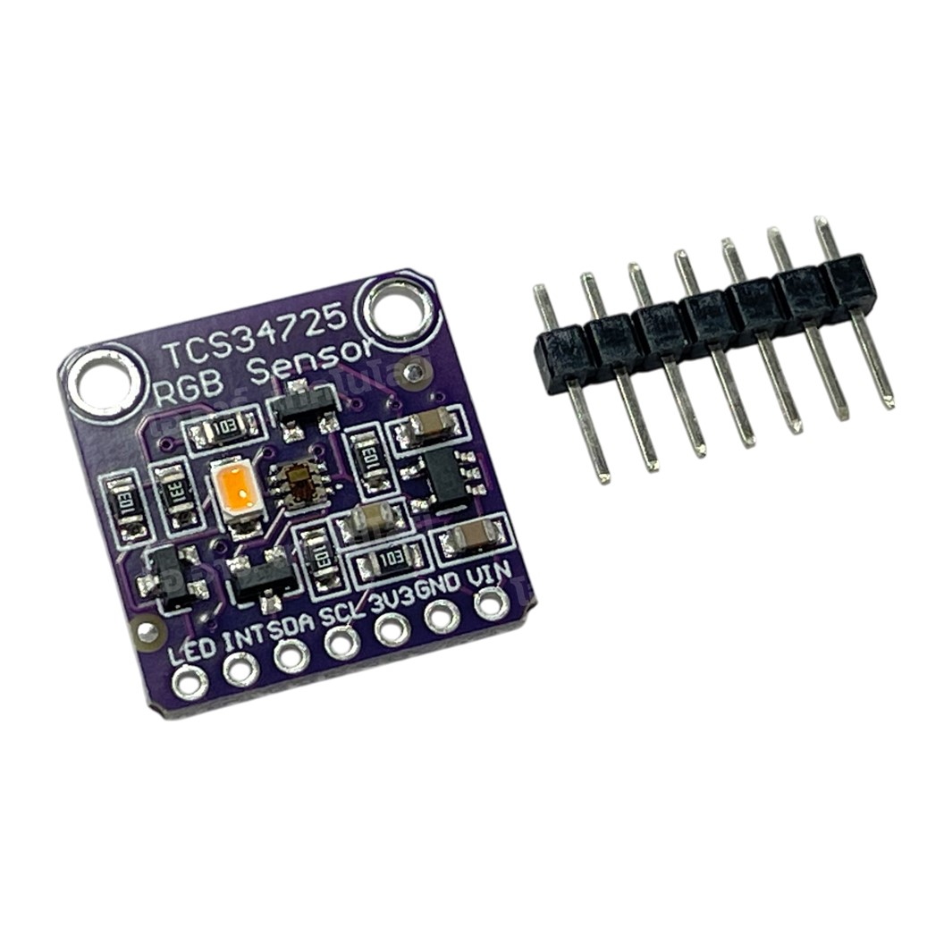 TCS34725 เซนเซอร์ตรวจจับสี เซนเซอร์วัดค่าสี TCS-34725 Color Sensor Development Board Module RGB sensing โมดูลตรวจจับสี วัดค่าสี