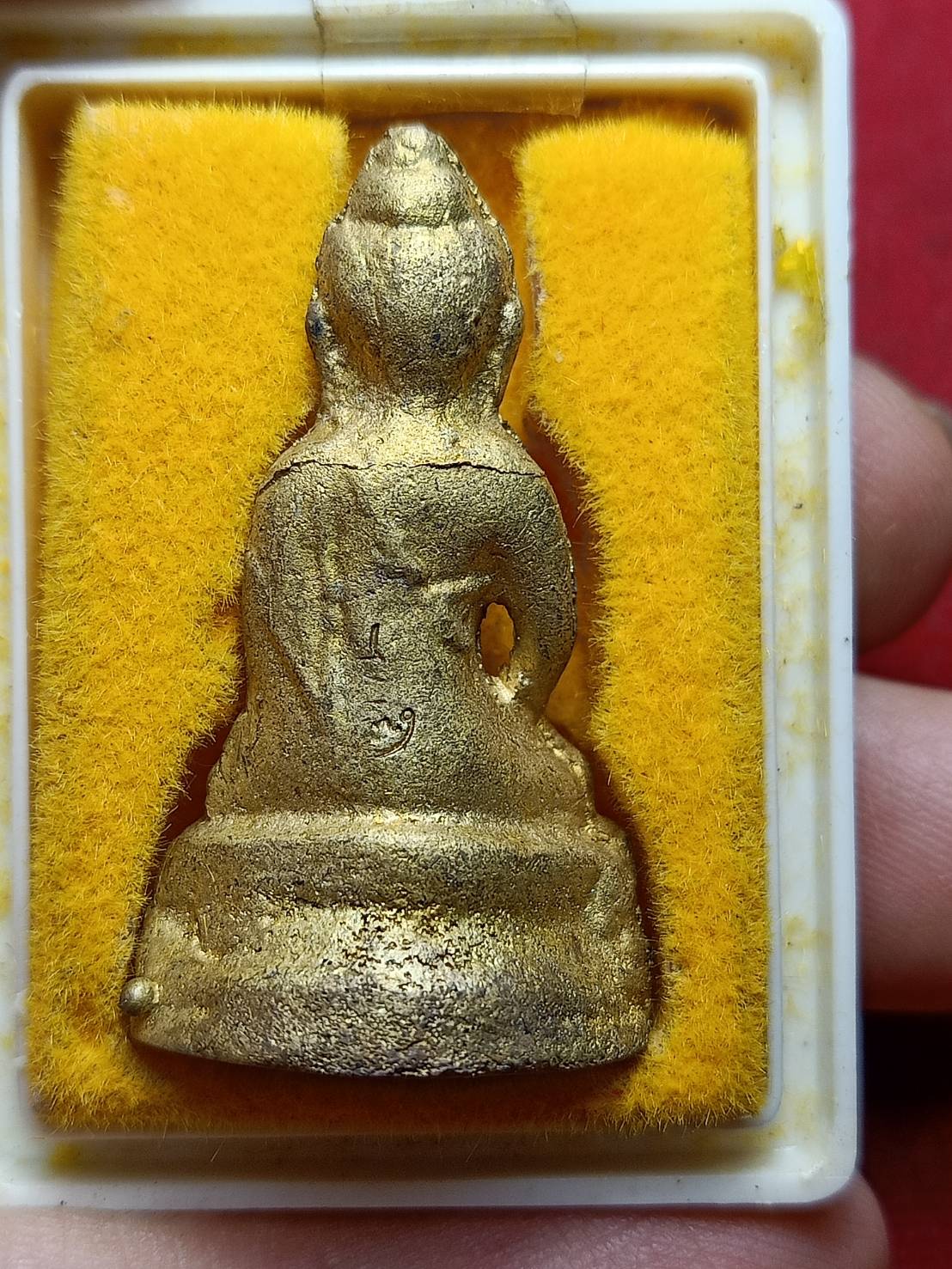 พระกริ่ง 9 ยอด (ยอดที่ 4) พระกริ่งเชียงตุง วัดสุทัศน์ กทม. ปี 2538 พร้อมกล่อง (SKU-08850)