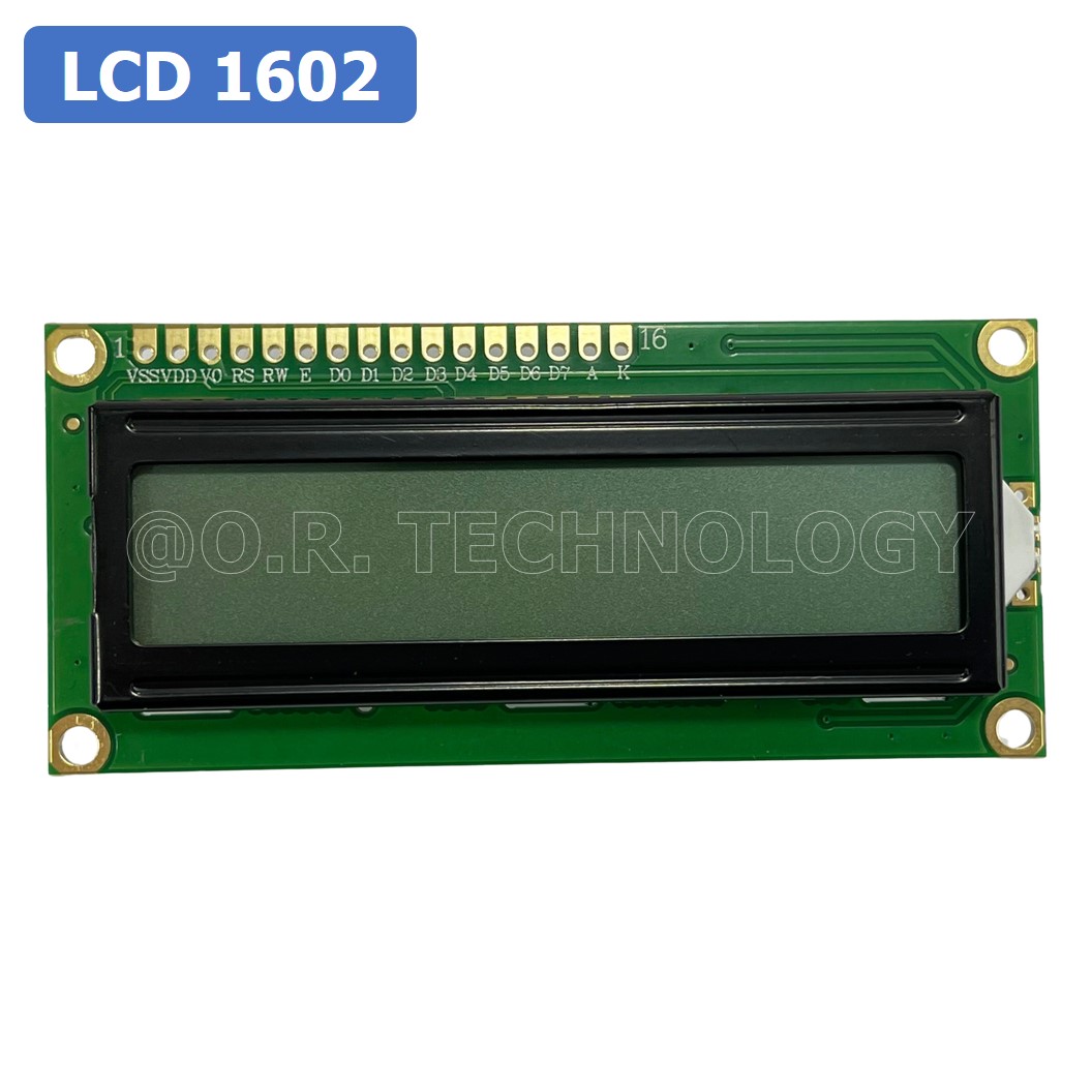 (1ชิ้น) AA324 โมดูลจอแสดงผล LCD1602 Gray Backlight 5V จอแสดงผล หน้าจอ LCD Module