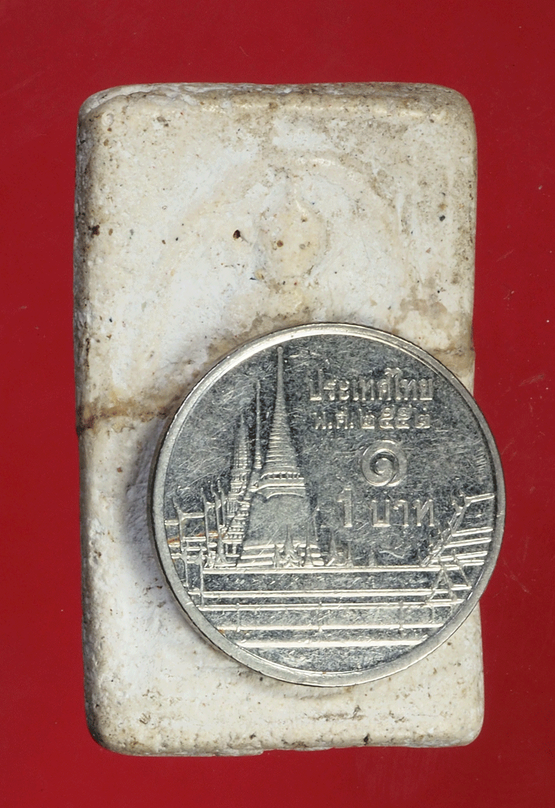 *27780 พระสมเด็จเนื้อผงเก่า ไม่ทราบที่ สภาพหักครึ่ง 9