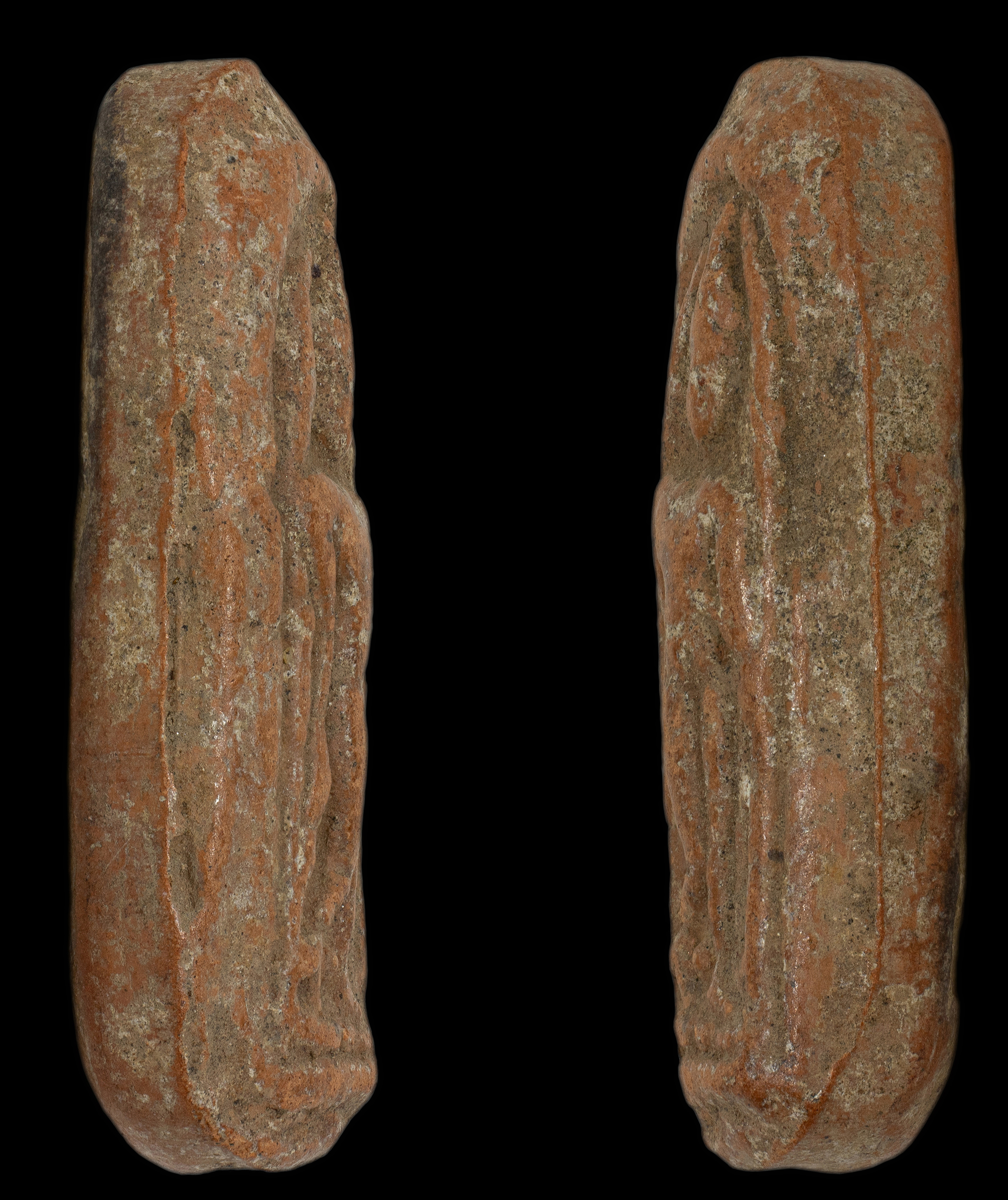 พระลีลาทุ่งเศรษฐีเม็ดขนุน หลวงพ่อกวย ปี 2517