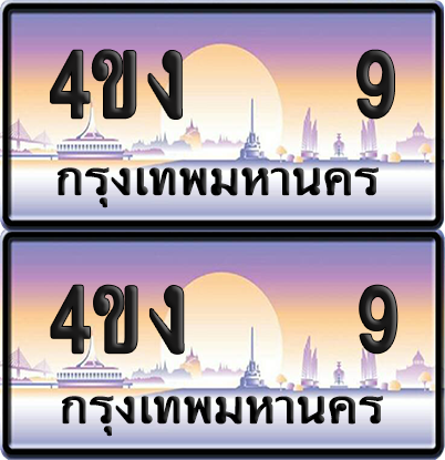 ทะเบียน 9 ป้ายประมูล 4ขง 9 (6)