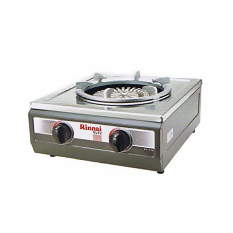 เตาแก๊ส รินไน รุ่น RTL-35K ชนิดหัวเตา หัวเตาไฟแรง วัสดุหัวเตาเหล็กหล่อ จำนวนหัวเตา 1 หัวเตา