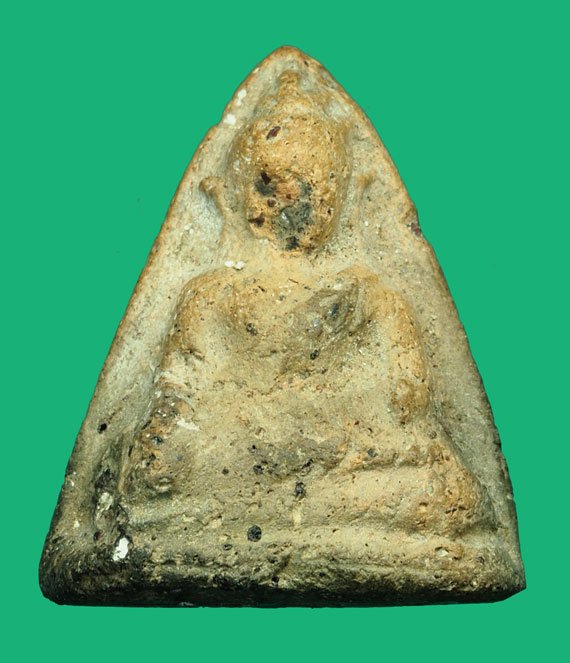 ขายแล้ว*35370 พระหลวงพ่อโป้ กรุอยุธยา เนื้อดิน เก่า 13