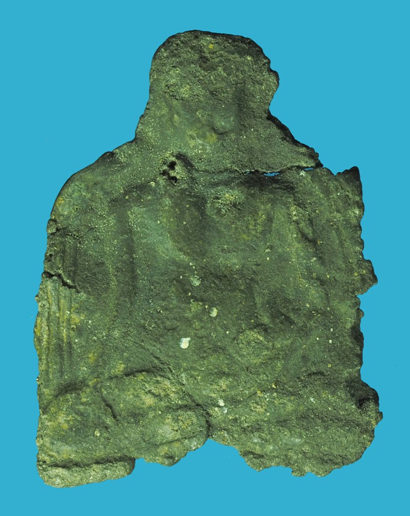 *39944 พระกรุ พิมพ์ปางค์มารวิชัย กรุวัดราชบูรณะ อยุธยา สภาพผ่านการใช้ เนื้อชินเงิน 13