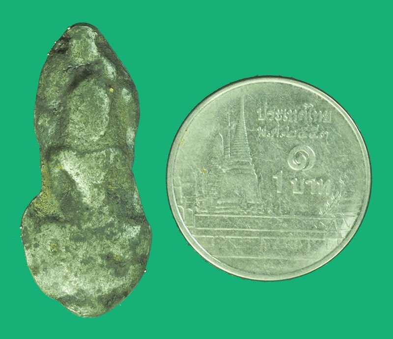 ขายแล้ว*39840 พระตัดพิมพ์นาคปรกลพบุรีจีโบ กรุวัดพระศรี ลพบุรี สภาพผ่านการใช้ผิวเปิด เนื้อชินเงิน 13