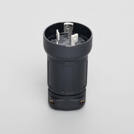 3622E AMERICAN DENKI 3-Pole 3-Wire 60A 250V Plug (Polycarbonate Housing)